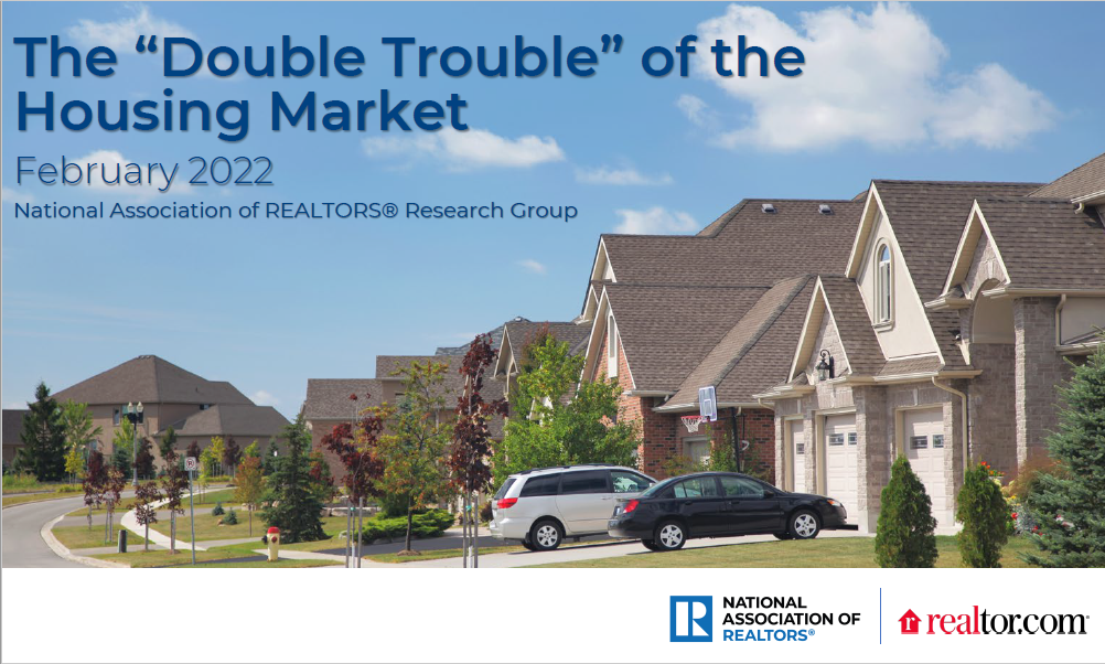 NAR Report Cites “Double Trouble” in the U.S. Housing Market